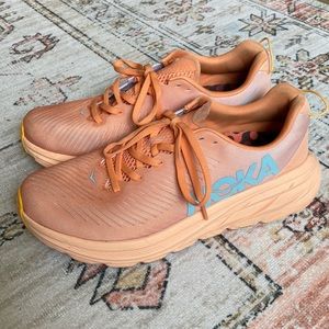 Hoka Rincon 3 Peach Orange shoes